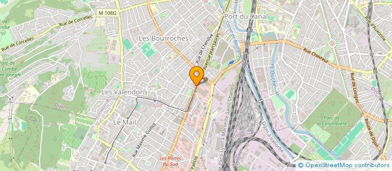 localisation de l'entreprise DANCE-FLOOR  DIJON