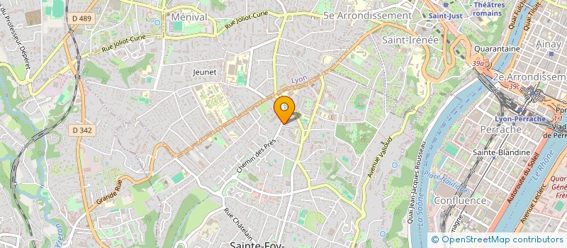 localisation de l'entreprise DANCE FUSION ECOLE DE DANSE à LYON