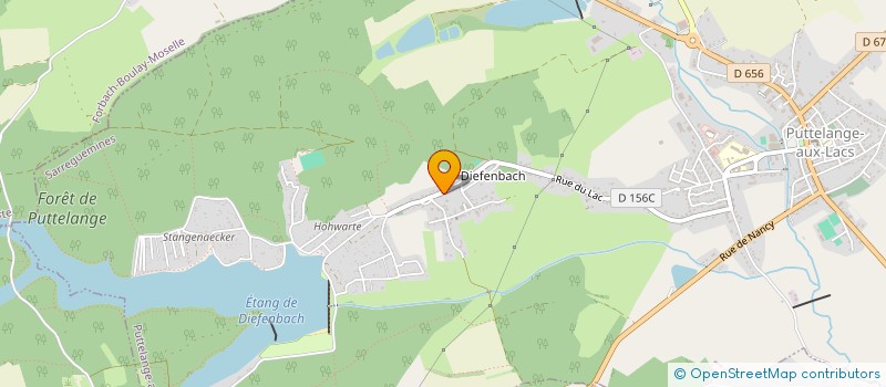 localisation de l'entreprise DANCE GIRLS & FRIENDS  PUTTELANGE-AUX-LACS