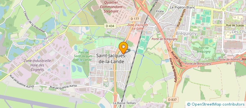 localisation de l'entreprise DANCEHALL-ATTITUDE  SAINT-JACQUES-DE-LA-LANDE