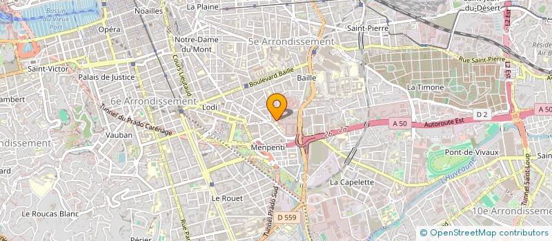 localisation de l'entreprise DANCHRIS  MARSEILLE