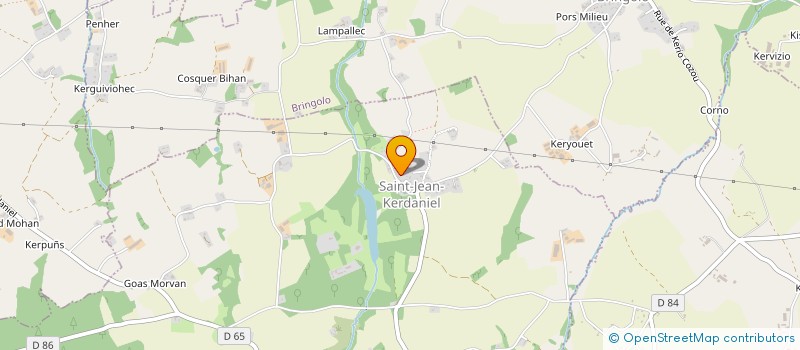 localisation de l'entreprise DANCING KIDS LANRODEC  LANRODEC