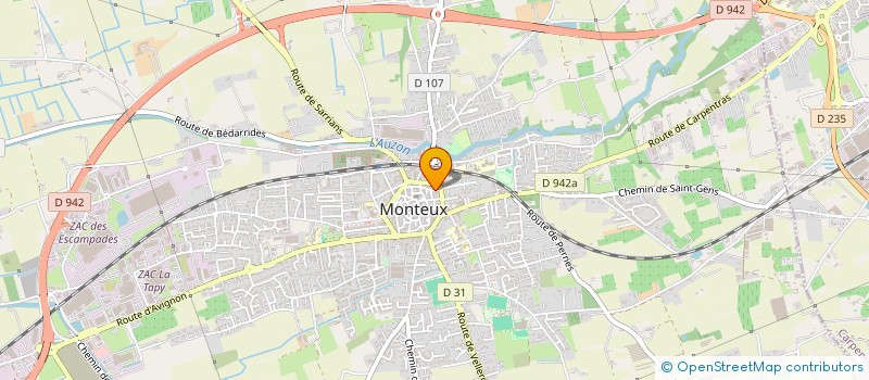 localisation de l'entreprise DANCING LE BATACLAN  MONTEUX