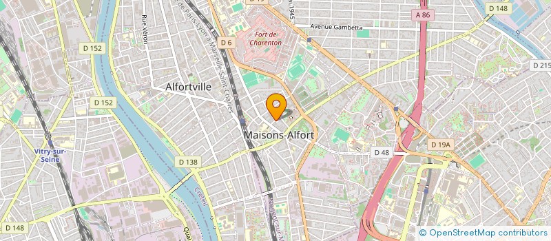 localisation de l'entreprise DANCING MOUSE  MAISONS-ALFORT