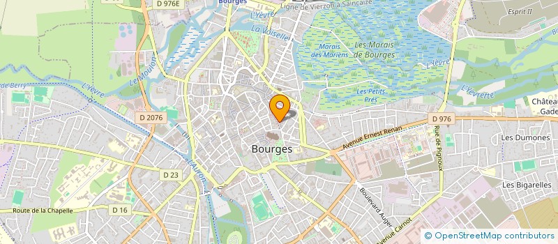 localisation de l'entreprise DANCINGQUEENFR  BOURGES