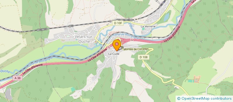 localisation de l'entreprise DANCLER  VELARS-SUR-OUCHE