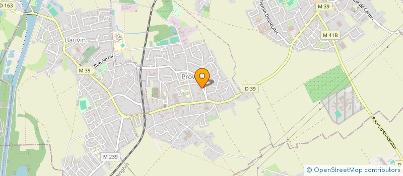 localisation de l'entreprise DANCOISNE HOLDING  PROVIN