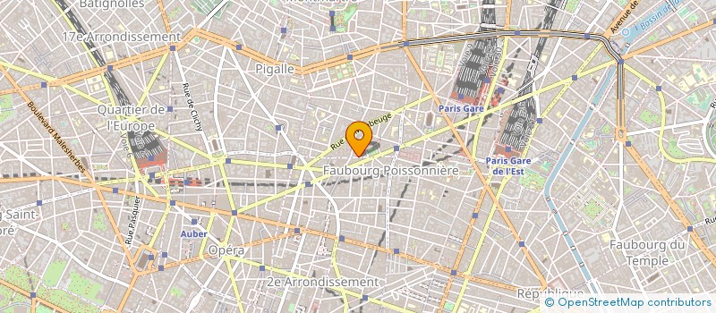 localisation de l'entreprise DANCOME à PARIS