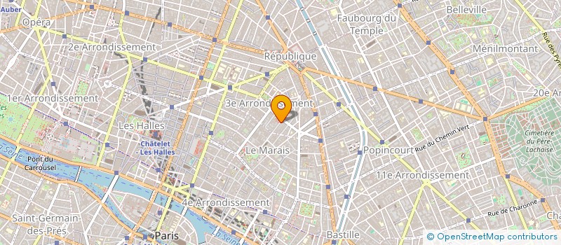 localisation de l'entreprise DANCOURT                      CHRIS  PARIS