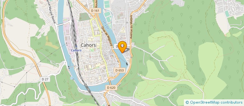 localisation de l'entreprise DANCY  CAHORS