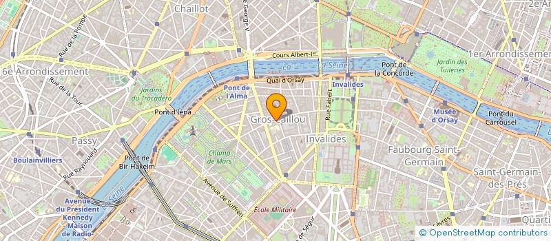 localisation de l'entreprise DANDA THERM à PARIS
