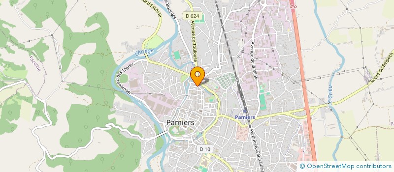 localisation de l'entreprise DANDAN BURGER à PAMIERS
