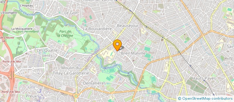 localisation de l'entreprise DANDANO à NANTES