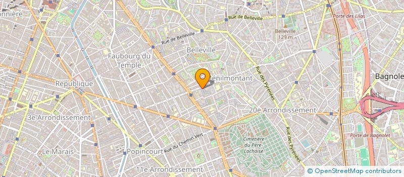 localisation de l'entreprise DANDELION  PARIS