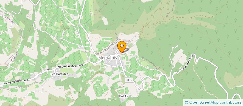 localisation de l'entreprise DANDELION  METHAMIS