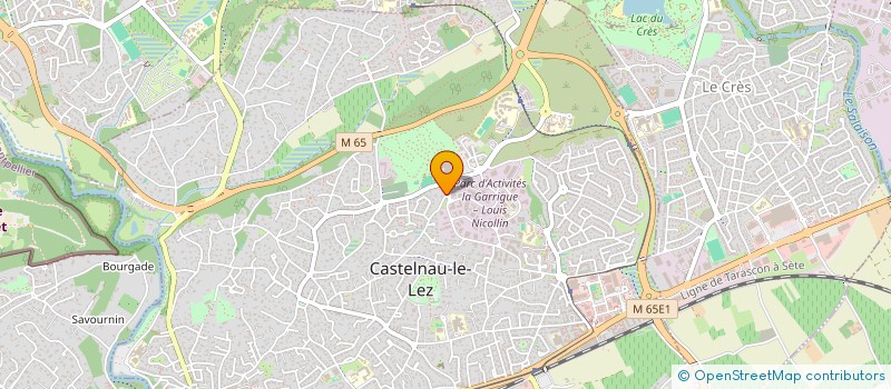 localisation de l'entreprise DANDELION à CASTELNAU-LE-LEZ