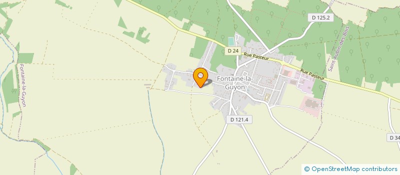localisation de l'entreprise DANDELION DRONE à FONTAINE-LA-GUYON