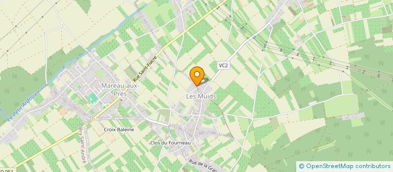 localisation de l'entreprise DANDI DISTRIBUTION à SAINT-HILAIRE-SAINT-MESMIN