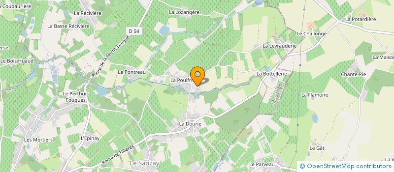 localisation de l'entreprise DANDO JARDINIER PAYSAGISTE à VALLET
