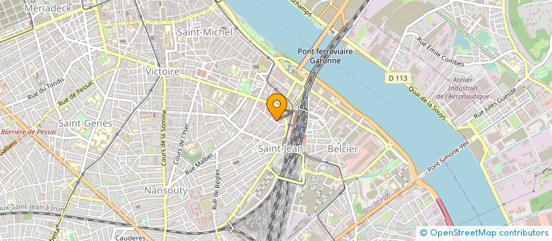 localisation de l'entreprise DANDS OUVRAGE INNOVANT à BORDEAUX
