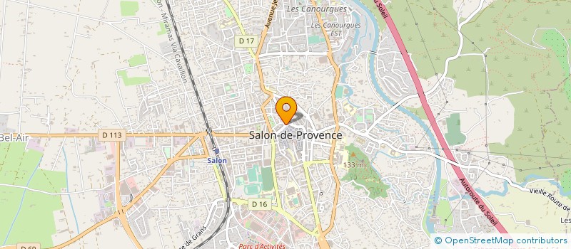 localisation de l'entreprise DANDY FACTORY  SALON-DE-PROVENCE