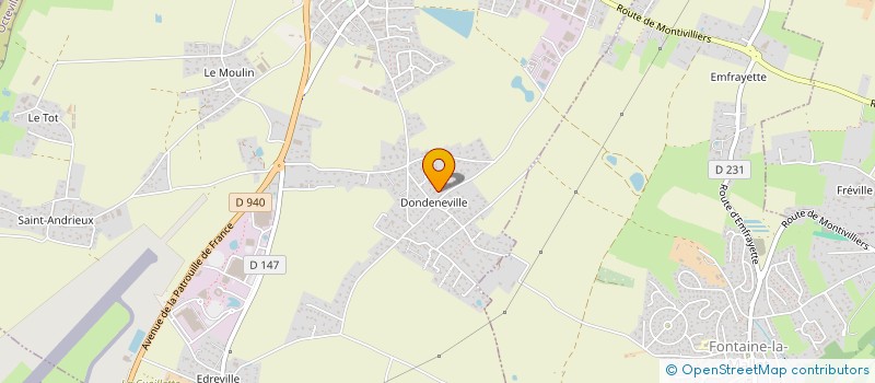 localisation de l'entreprise DANE  OCTEVILLE-SUR-MER