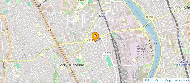 localisation de l'entreprise DANE EXOTIQUE à VITRY-SUR-SEINE