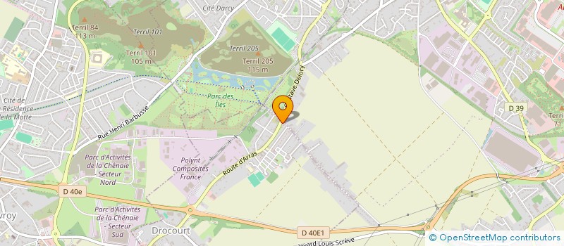 localisation de l'entreprise DANE SPA  DROCOURT