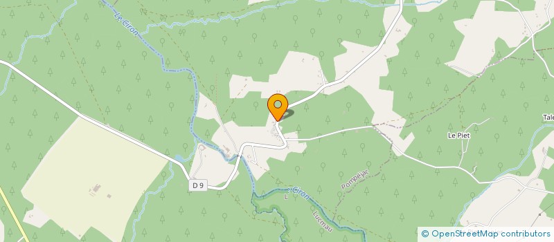 localisation de l'entreprise DANEIMMO  POMPEJAC