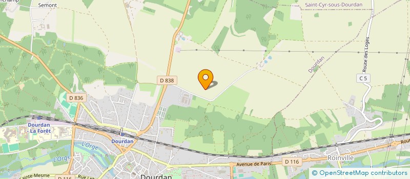 localisation de l'entreprise DANELEC à DOURDAN