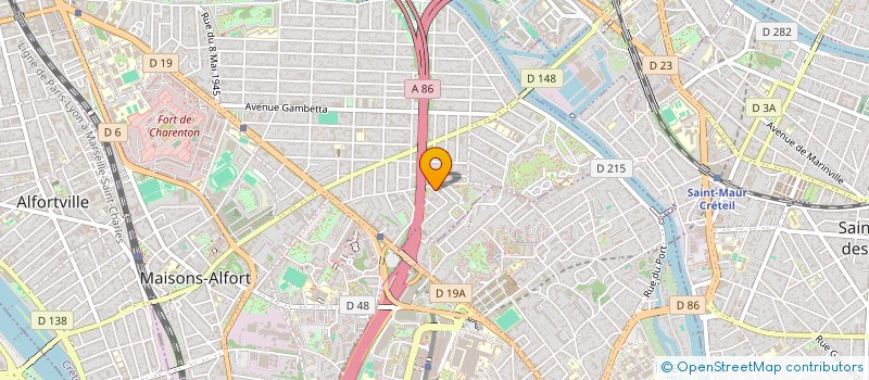 localisation de l'entreprise DANELEC  MAISONS-ALFORT