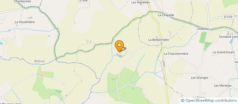 localisation de l'entreprise DANELI à SAINT-JULIEN-SUR-SARTHE