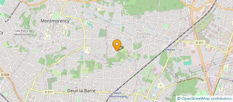 localisation de l'entreprise DANELI à GROSLAY