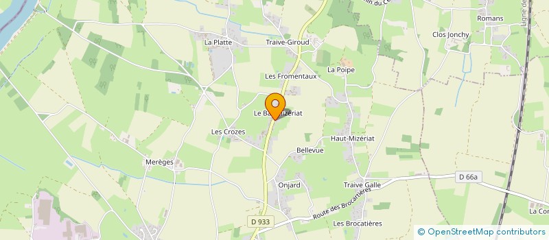 localisation de l'entreprise DANELUZZI STEPHANE à SAINT-DIDIER-SUR-CHALARONNE