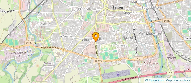 localisation de l'entreprise DANEPAT 2  AUREILHAN