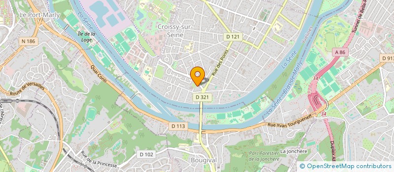 localisation de l'entreprise DANERIX GROUPE  CROISSY-SUR-SEINE