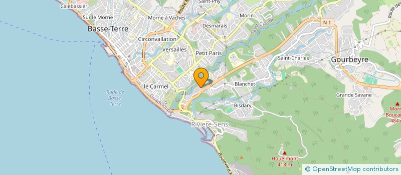 localisation de l'entreprise DANFLEX à GOURBEYRE
