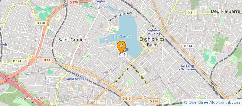 localisation de l'entreprise DANG à ENGHIEN-LES-BAINS