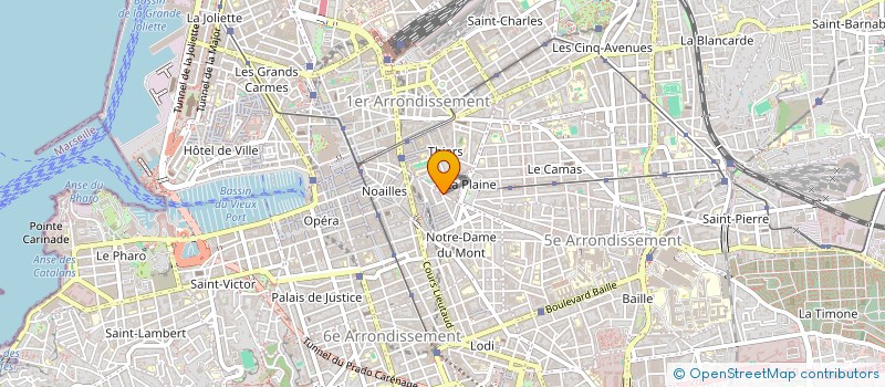 localisation de l'entreprise DANGE à MARSEILLE