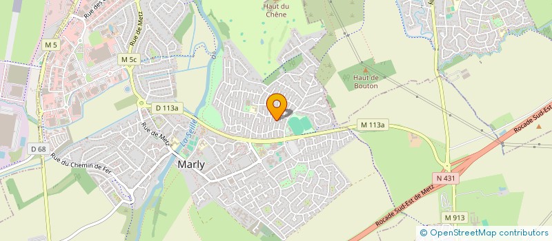 localisation de l'entreprise DANGEL  MARLY