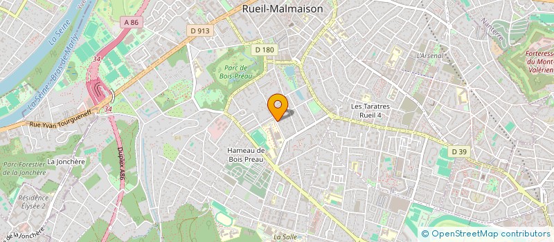 localisation de l'entreprise DANGELSER CONSEILS à RUEIL-MALMAISON
