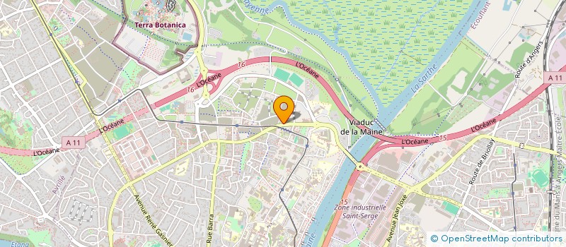 localisation de l'entreprise DANGER AUVRAY INDIVISION à ANGERS