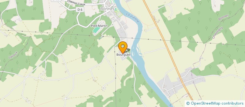 localisation de l'entreprise DANGER ET FILS à BONNES