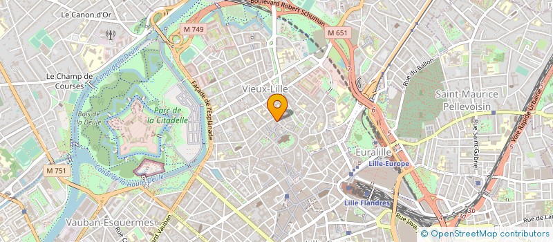 localisation de l'entreprise DANGEREUSES VISIONS à LILLE