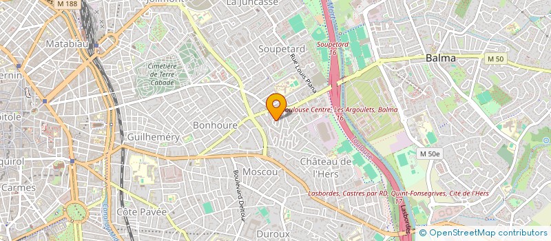 localisation de l'entreprise DANGME UNION IN TOULOUSE à TOULOUSE