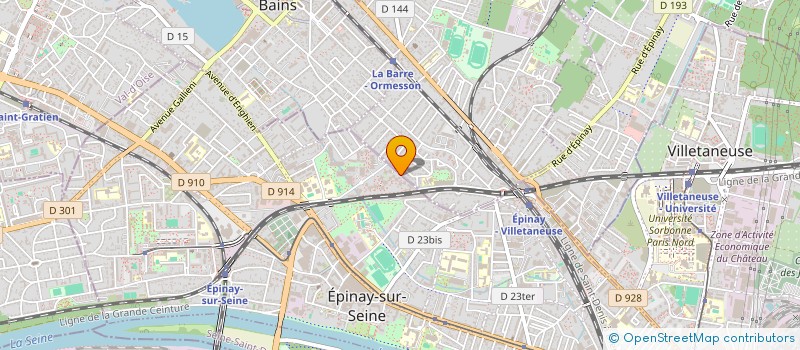 localisation de l'entreprise DANGNOKO ET CIE à EPINAY-SUR-SEINE