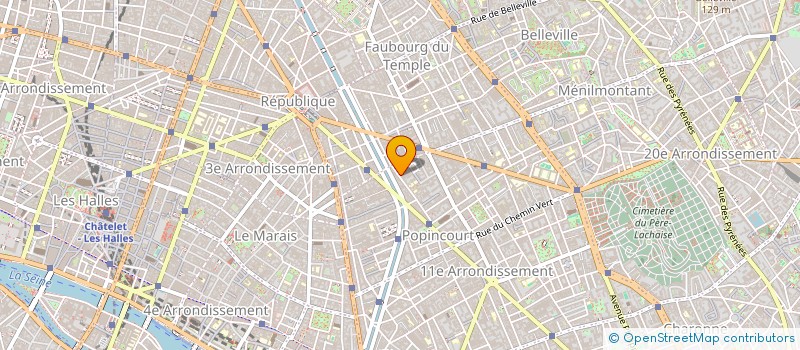 localisation de l'entreprise DANGO  PARIS