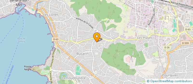 localisation de l'entreprise DANGUY DES DESERTS à SIX-FOURS-LES-PLAGES