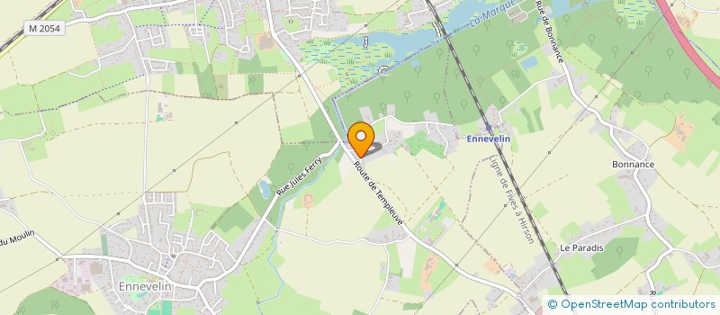 localisation de l'entreprise DANHO PSDA à ENNEVELIN