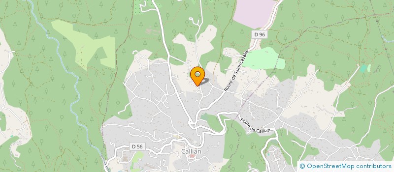 localisation de l'entreprise DANI  CALLIAN
